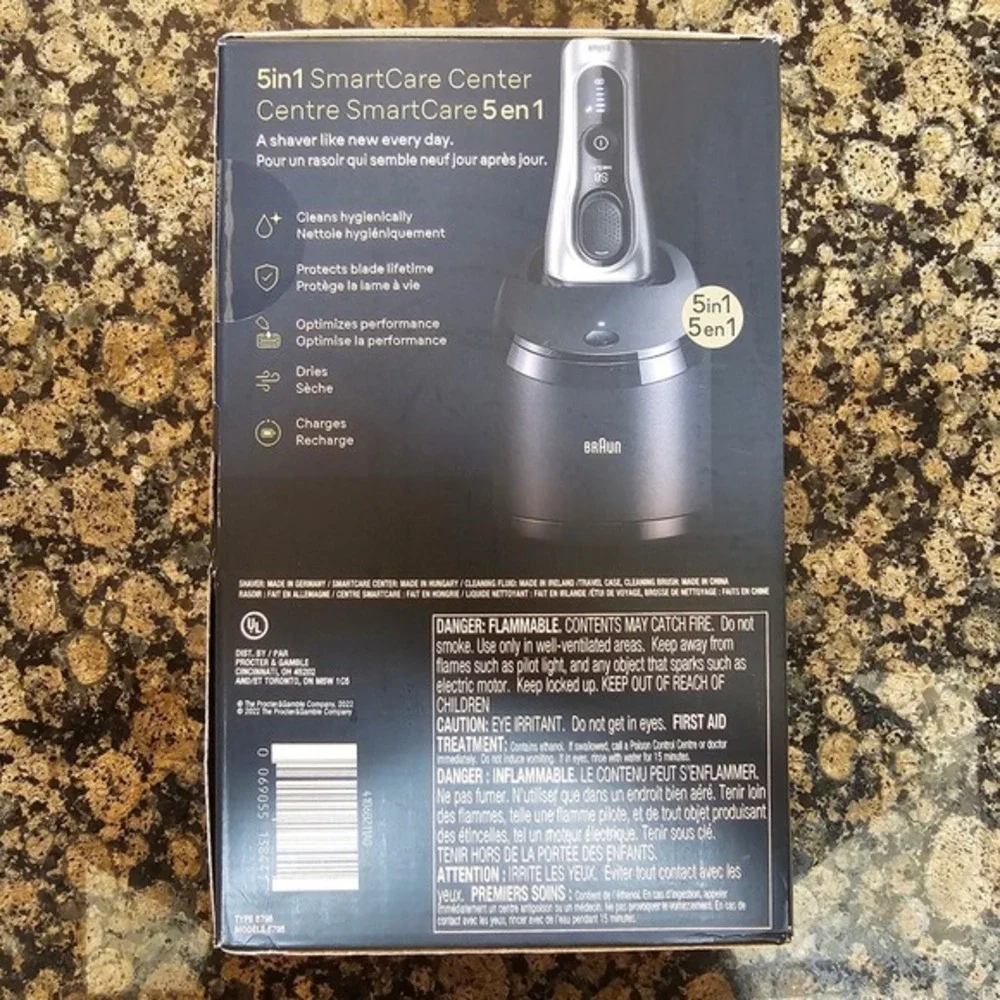 Braun Series 8 8567cc 5 in 1 Mens Electric Foil Shaver Smart-Care Center Razor A